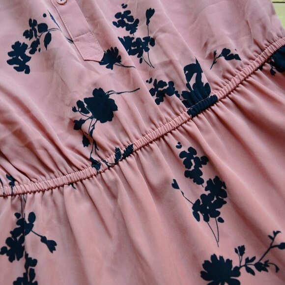 Joie Pink Acey Floral Long Sleeve Dress Size XS - Picture 6 of 12